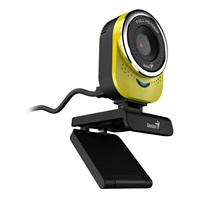 GENIUS webkamera QCam 6000/ žlutá/ Full HD 1080P/ USB2.0/ mikrofon