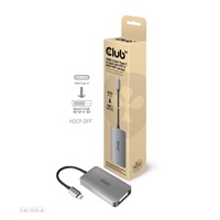 Club3D Adaptér aktivní USB 3.2 typ C na DVI-D Dual Link 4K30Hz pro Apple Cinema Display HDCP off
