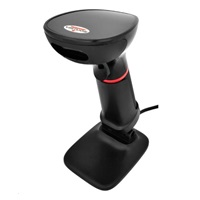 Virtuos CCD 2D čtečka HT-855A, USB, stojánek, černá