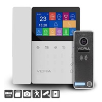 Veria SET Videotelefon 7043B bílý + vstupní stanice 230