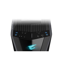 GIGABYTE case AORUS C700 GLASS, bez zdroje, průhledná bočnice, Full Tower, černá