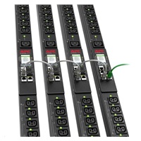 APC Rack PDU 9000 Switched, ZeroU, 32A 230V, (21)C13&(3)C19, EC 60309 32 A 2P + E, 3m