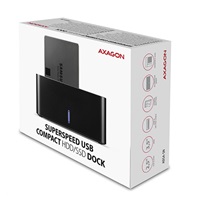AXAGON ADSA-SN, USB 3.2 Gen1 - SATA 6G, 2.5"/3.5" HDD/SSD dokovací stanice POŠKOZEN OBAL