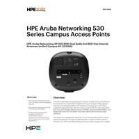 Aruba AP-535 (RW) Dual Radio 4x4:4 802.11ax Internal Antennas Unified Campus AP RENEW JZ336A