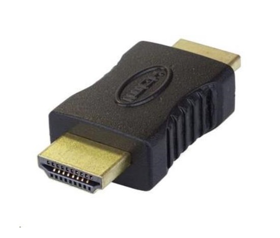 PremiumCord Adapter HDMI A - HDMI A, Male/Male, pozlacená