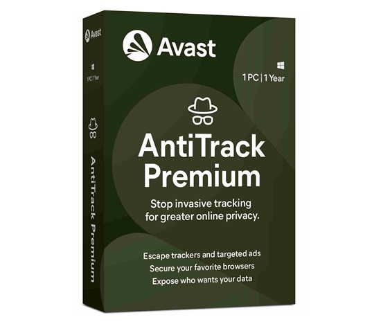_Nová Avast AntiTrack Premium 1PC na 12 měsíců