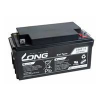 Long 12V 65Ah olověný akumulátor M6 LongLife (WPL65-12AN)