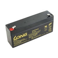 Long 6V 3Ah olověný akumulátor F1 (WP3-6)
