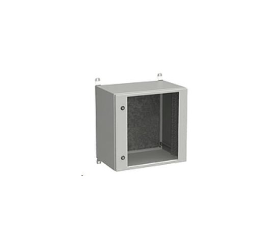 Solarix rozvaděč nástěnný venkovní LC-20 12U 600x400mm, dveře sklo