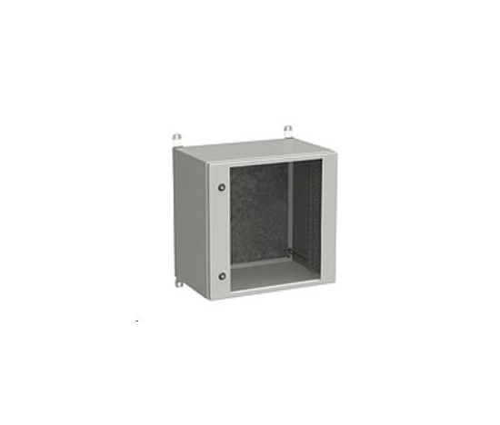 Solarix rozvaděč nástěnný venkovní LC-20 12U 600x500mm, dveře sklo