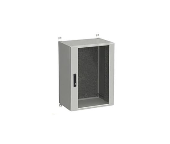 Solarix rozvaděč nástěnný venkovní LC-20 18U 600x300mm, dveře sklo