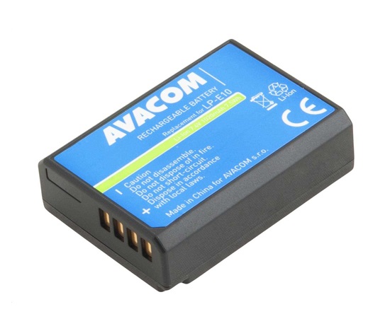 AVACOM Canon LP-E10 Li-Ion 7.4V 1020mAh 7.5Wh