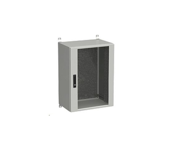 Solarix rozvaděč nástěnný venkovní LC-20 18U 600x400mm, dveře sklo