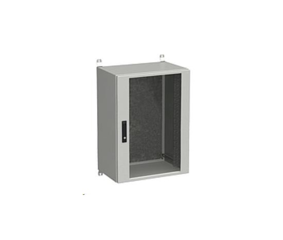 Solarix rozvaděč nástěnný venkovní LC-20 18U 600x500mm, dveře sklo