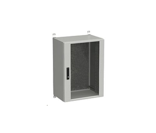 Solarix rozvaděč nástěnný venkovní LC-20 18U 600x600mm, dveře sklo