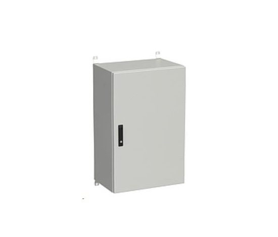 Solarix rozvaděč nástěnný venkovní LC-20 21U 600x300mm, dveře plech