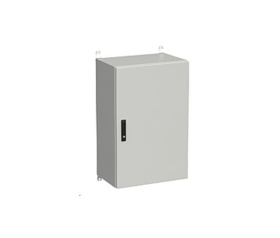 Solarix rozvaděč nástěnný venkovní LC-20 21U 600x600mm, dveře plech