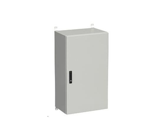 Solarix rozvaděč nástěnný venkovní LC-20 24U 600x400mm, dveře plech