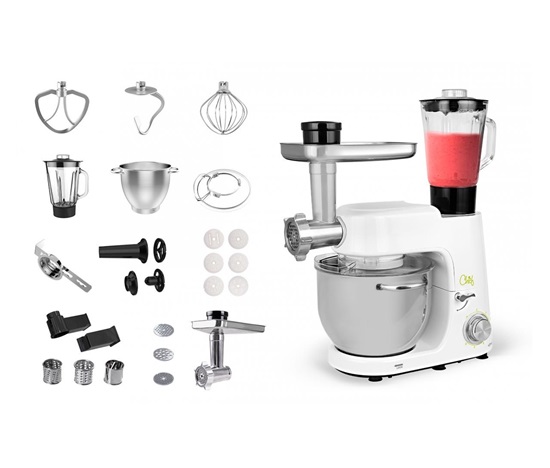 Orava multifunkční kuchyňský robot, 1400 W, bílá