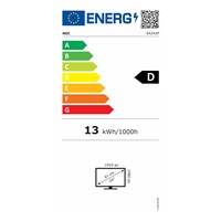 SHARP/NEC MT 24" MultiSync EA242F, IPS TFT, 1920x1080, 250nit, 1000:1, 5ms, DP, HDMI, USB-C, USB, Repro, Černý