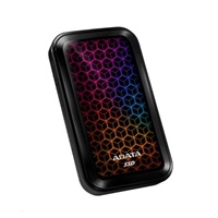 ADATA External SSD 512GB SE770G USB 3.0 černá/žlutá LED RGB