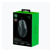 RAZER myš NAGA X, Ergonomic MMO Gaming Mouse