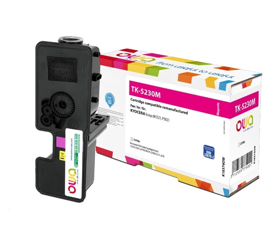 ARMOR toner pro Kyocera ECOSYS M5521, P5021 (TK5230M), červená/magenta, 2200 str