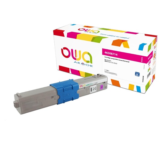 ARMOR toner pro Oki C332, MC363 (46508714), červená/magenta, 1500 str