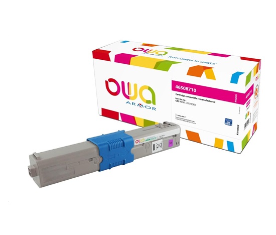 ARMOR toner pro Oki C332, MC363 (46508710), červená/magenta, 3000 str