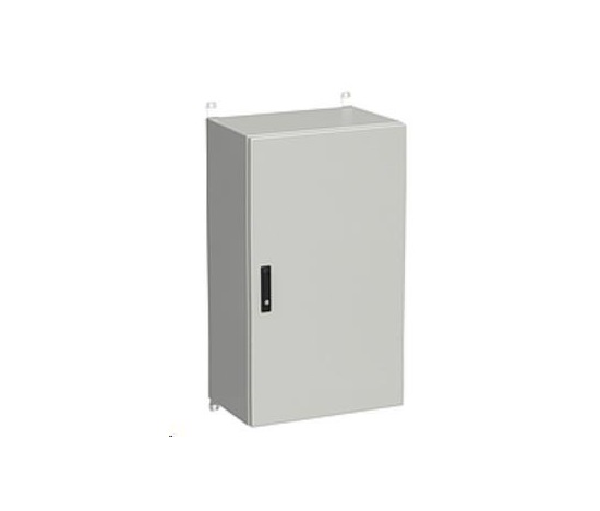 Solarix rozvaděč nástěnný venkovní LC-20 24U 600x600mm, dveře plech