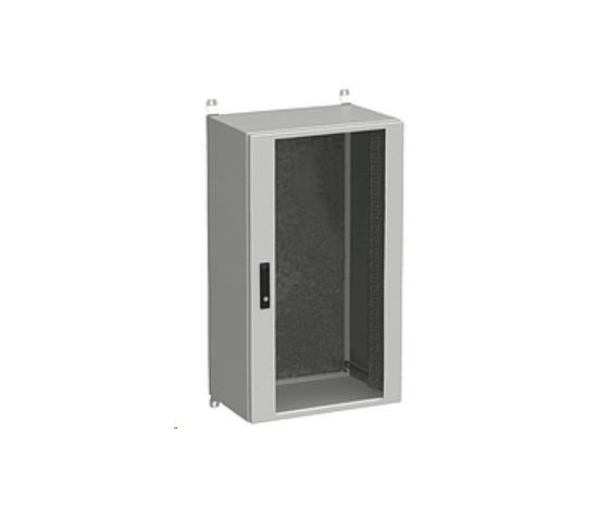 Solarix rozvaděč nástěnný venkovní LC-20 24U 600x600mm, dveře sklo