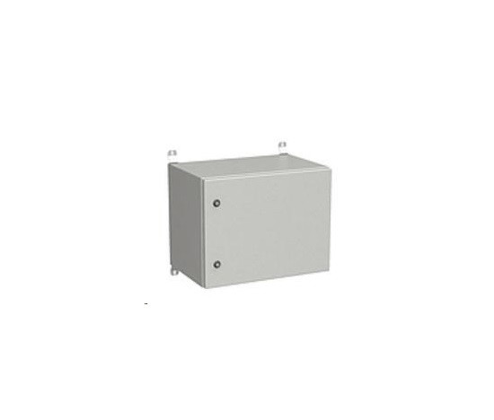 Solarix rozvaděč nástěnný venkovní LC-20 9U 600x600mm, dveře plech