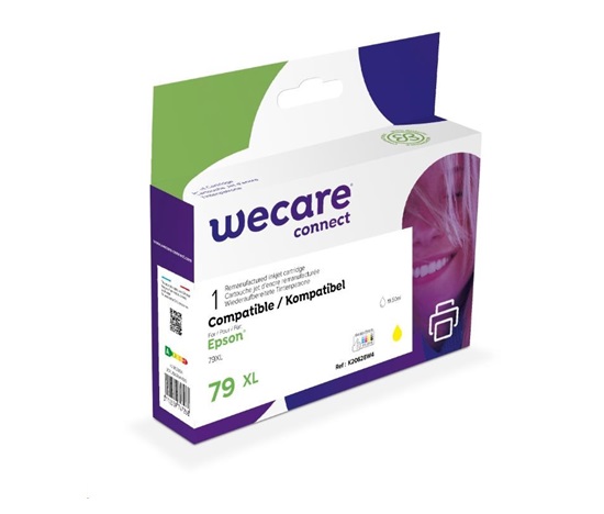 WECARE ARMOR cartridge pro Epson WorkForce Pro WF-5110, 5190, 5620, 5690 (C13T79044010), žlutá/yellow, 19,5ml, 2000str