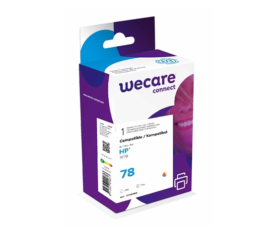 WECARE ARMOR cartridge pro HP DJ 920c, 930c, 932c, 934c, 935c, 940c/cvr, 1115/cvr (C6578AE), 3 colors, 45ml, 775str
