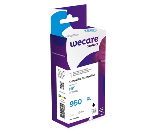 WECARE ARMOR cartridge pro HP Officejet 8100, 8600 (CN045AE), černá/black, 75ml, 2890str