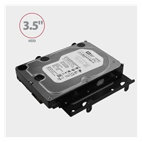 AXAGON RHD-435, kovový rámeček pro 4x 2.5" nebo 2x 2.5" HDD/SSD  a 1x 3.5" HDD do 5.25" pozice