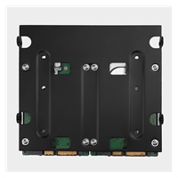 AXAGON RHD-435, kovový rámeček pro 4x 2.5" nebo 2x 2.5" HDD/SSD  a 1x 3.5" HDD do 5.25" pozice