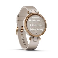 Garmin hodinky Lily Sport Rose Gold/Light Sand Silicone Band