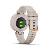 Garmin hodinky Lily Sport Rose Gold/Light Sand Silicone Band
