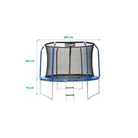 Marimex Standard trampolína 305 cm + vnitřní ochranná síť + schůdky ZDARMA