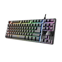 TRUST herní klávesnice GXT833 THADO, membránová, USB, US