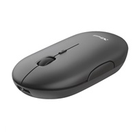 TRUST myš PUCK, bezdrátová, USB, černá