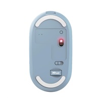 TRUST myš PUCK, bezdrátová, USB, modrá, bluetooth