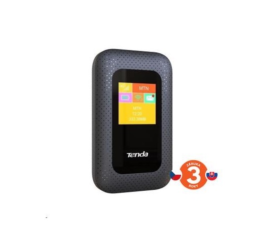 Tenda 4G185 -  3G/4G LTE Mobile Wi-Fi Hotspot Router s LCD 802.11b/g/n, microSD, 2100mAh