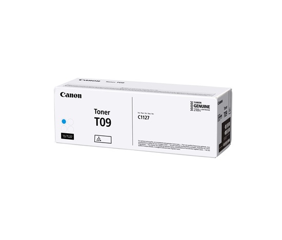 CANON toner T09C azurová pro i-Sensys X C1127P , C1127I a C1127IF (5 900 str.)