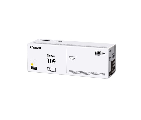 CANON toner T09Y žlutá pro i-Sensys X C1127P , C1127I a C1127IF (5 900 str.)