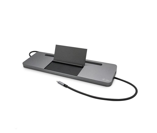 Bazar - iTec USB-C Metal Ergonomic 4K 3x Display Docking Station + Power Delivery 85 W, z opravy