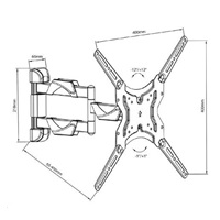 Držák na plochou Tv Fiber Mounts D7C43