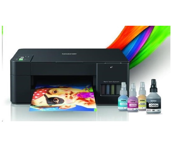 BROTHER multifunkce inkoustová DCP-T220 - A4 64MB 1200x6000 16ppm 150listů USB 2.0 - INKTANK