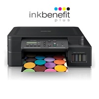 BROTHER multifunkce inkoustová DCP-T520W - A4 128MB 1200x6000 17ppm 150listů USB 2.0 WIFI - INKTANK